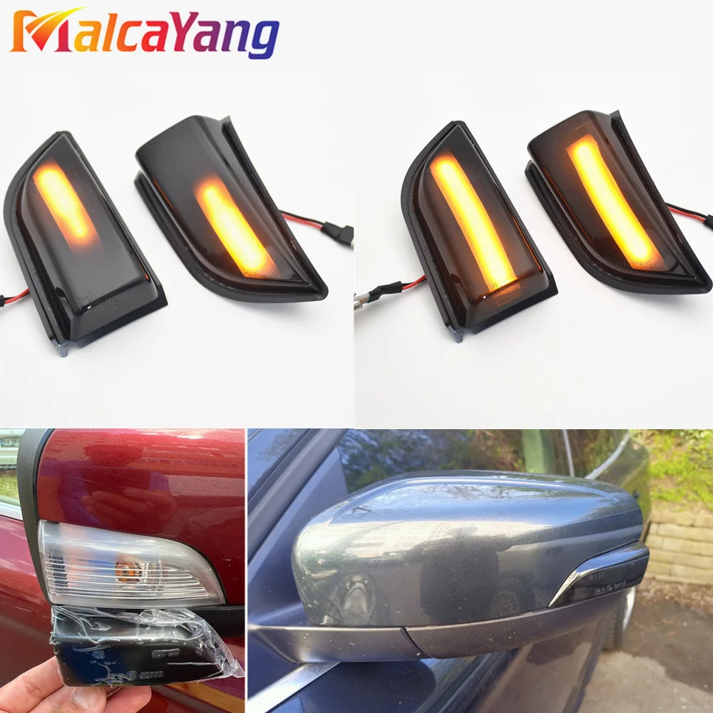 

Dynamic Turn Signal Light LED Side Wing Rearview Mirror Indicator Blinker Light For Volvo XC60 2008 2009 2010 2011 2012 - 2014
