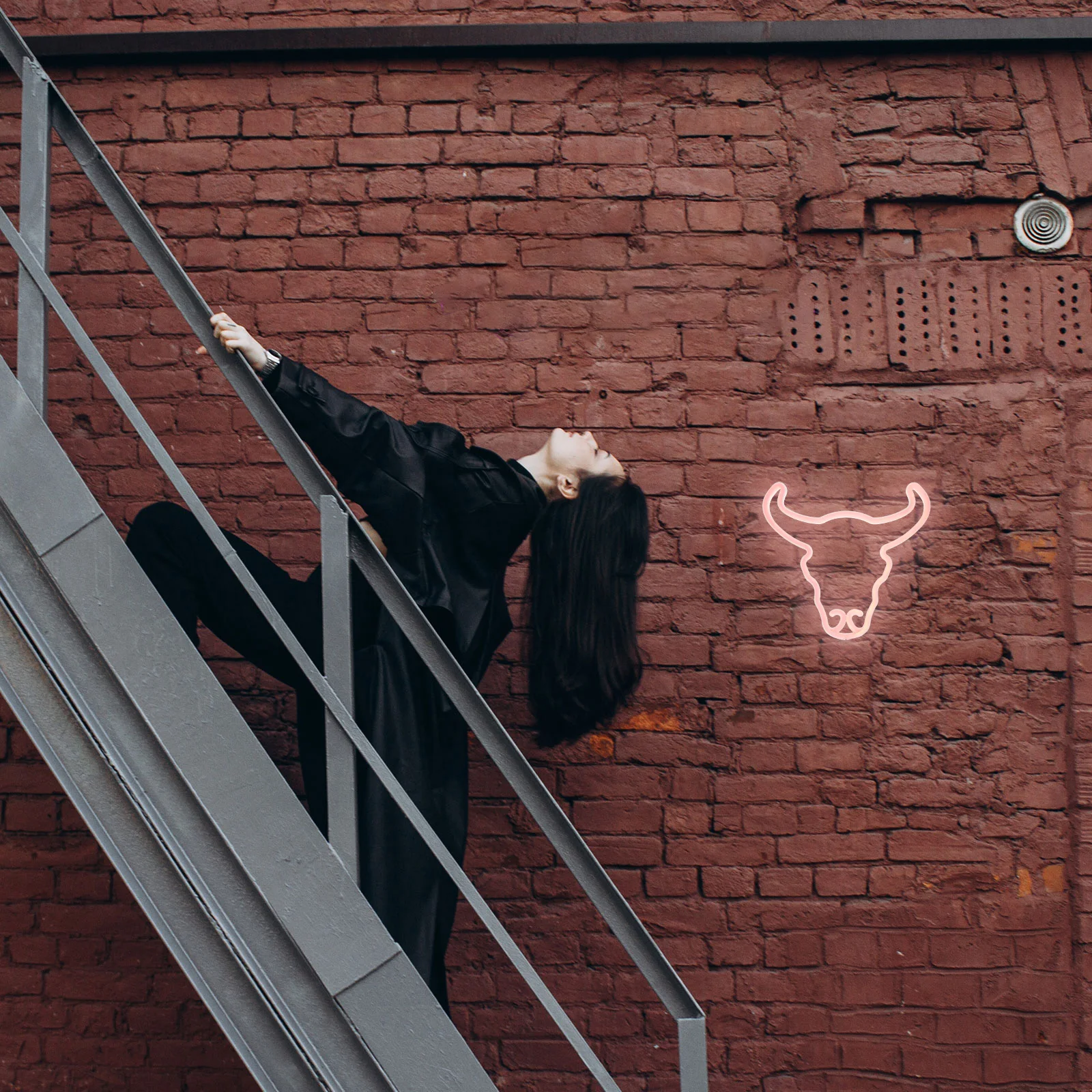 

Neon Sign Bull Head LED Lamp Unique Simple Design for Window Wall Decor Eye Catching Party Home Bar Bedroom Room Decor