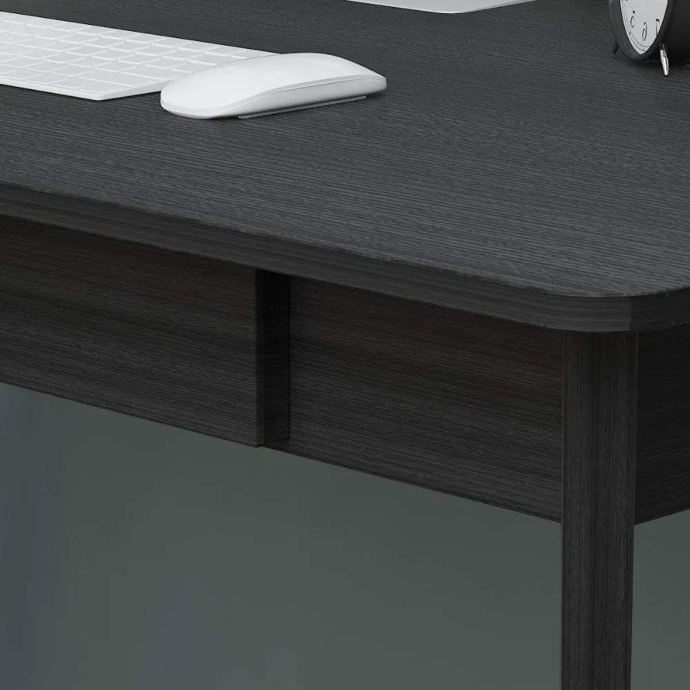 Computer Desk with 2 Drawers, 39” Home Office Desk, Writing Study Working Table for Bedroom.