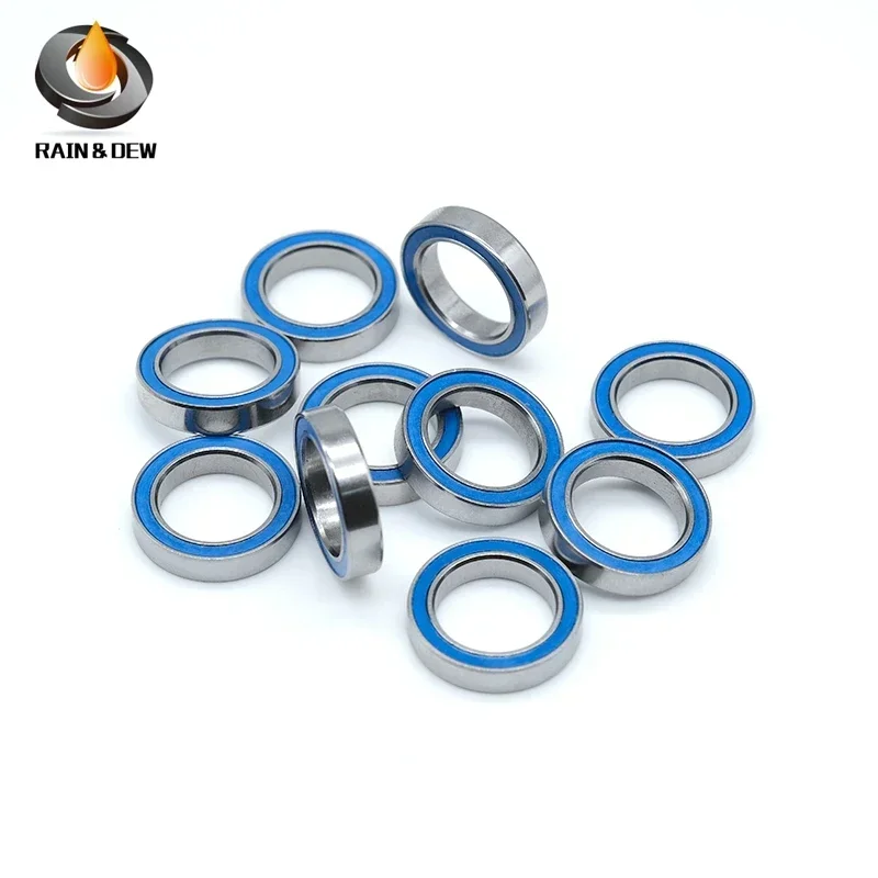 4Pcs MR1319RS Bearing ABEC-7 13x19x4 mm Thin Section MR1319-2RS Ball Bearings RS MR1319 2RS With Blue Sealed L-1319DD