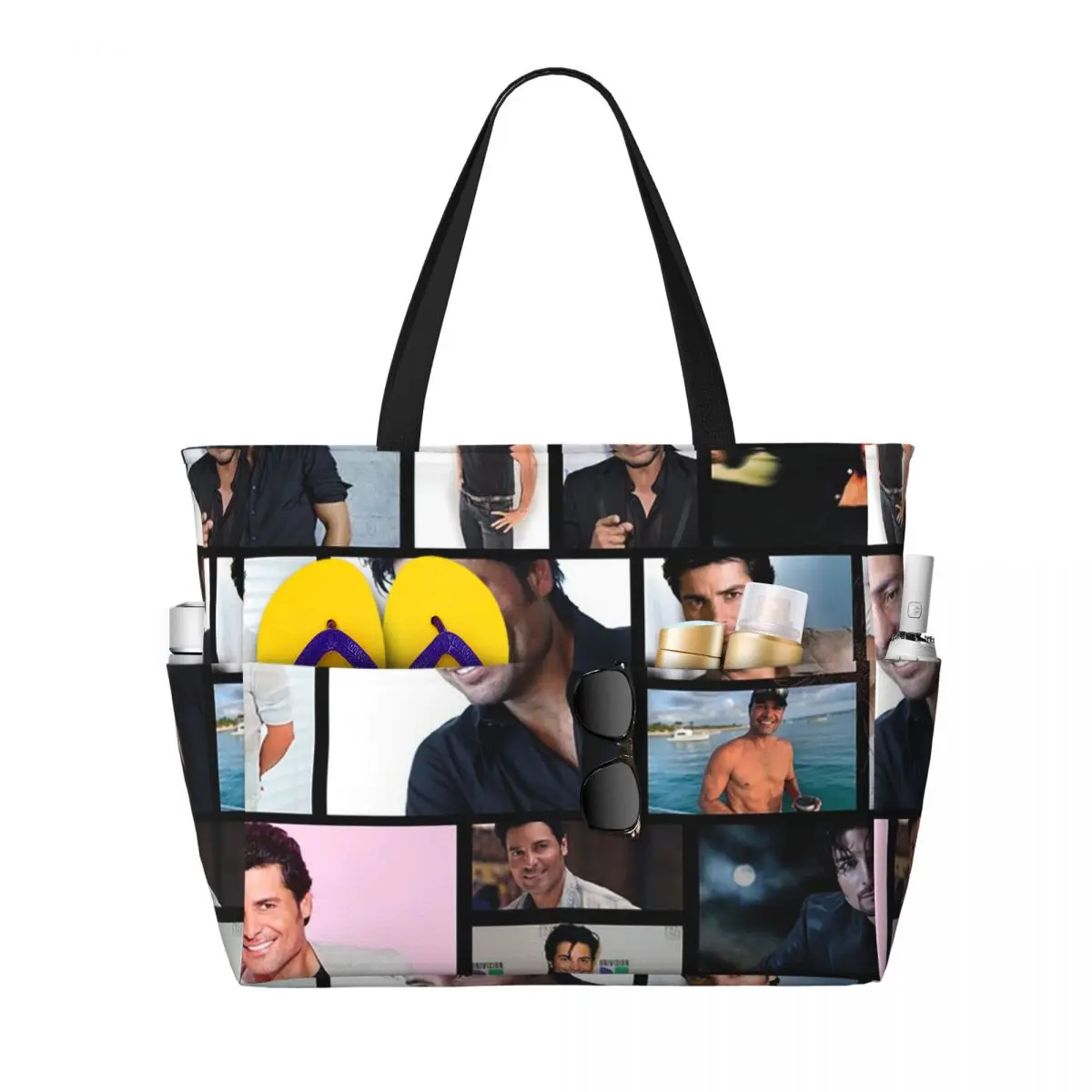 

Chayanne 3 Beach Tote Bag Sport Gym Yoga Duffle Large Tote Bag Women Travel Bag Fitness bag