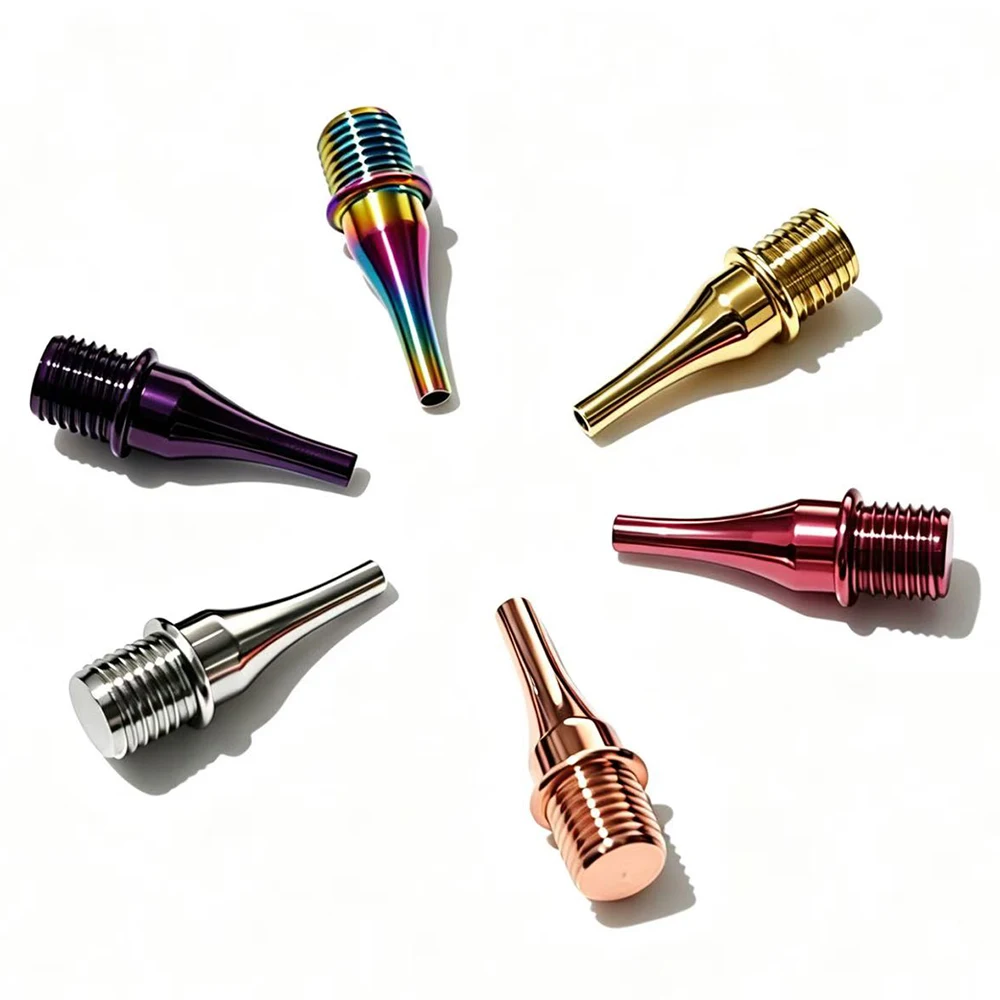 HOMFUN New 1 Head Colorful Diamond Painting Pen Tip, Sturdy and Durable Thin Stainless Steel Threaded Embroidery Nail Art Tool - view 3