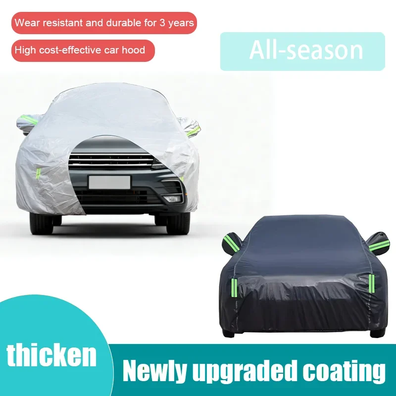 

Car cover suitable for Volkswagen Tiguan SUV, outdoor UV protection, snow, rain, wind protection, thickened
