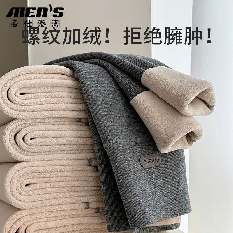 

420 г, 92% хлопковые леггинсы с флисом для зимней одежды, женские утолщенные хлопковые флисовые леггинсы из ягненка, серые теплые брюки с высокой талией