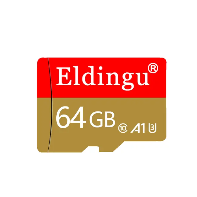 Eldingu Oryginalna karta TF 64G Class10 A1 do nadzoru wideo MP3 MP4 Karta pamięci telefonu komórkowego 32GB U1 Karta TF 128GB U3