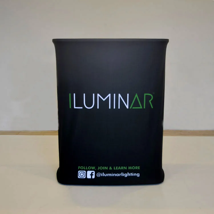 Custom Graphic Folding Easy Assemble Promo Portable Trade Show Display Table