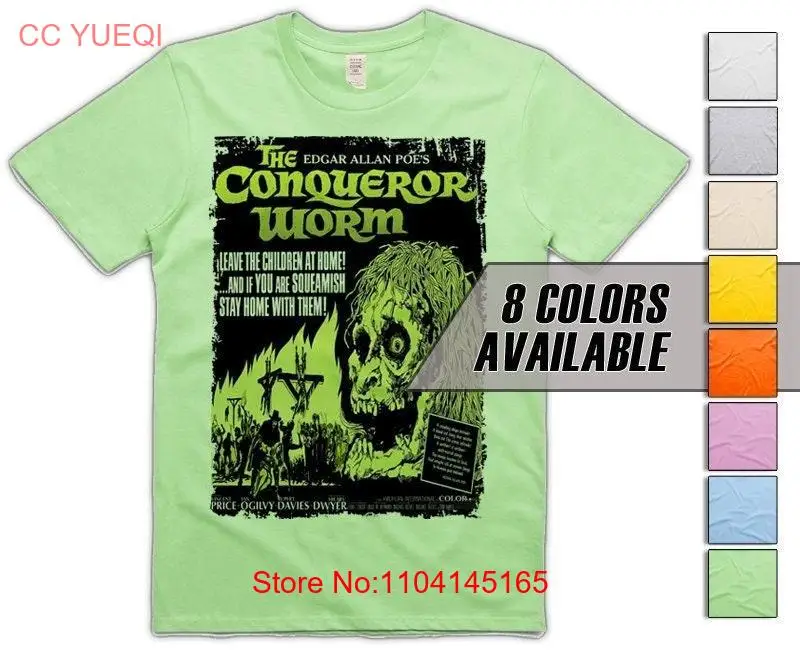 Conqueror Worm V1 Men's T Shirt all sizes S 5XL 8 Colors available long or short sleeves