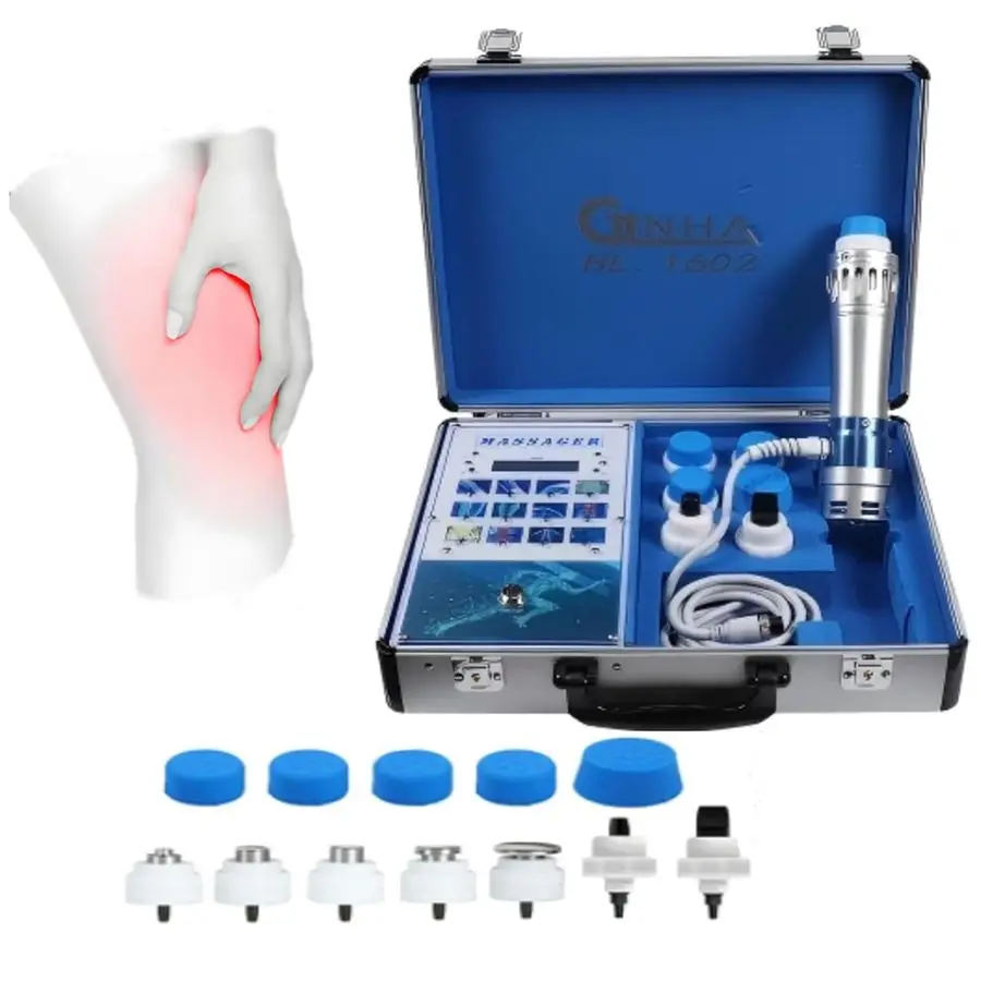 

Shockwave Therapy Machine, Electric Shock Wave Device for Skeletal,Tendon Treatment, Muscle Pain Relief Massager, Focused Shockw