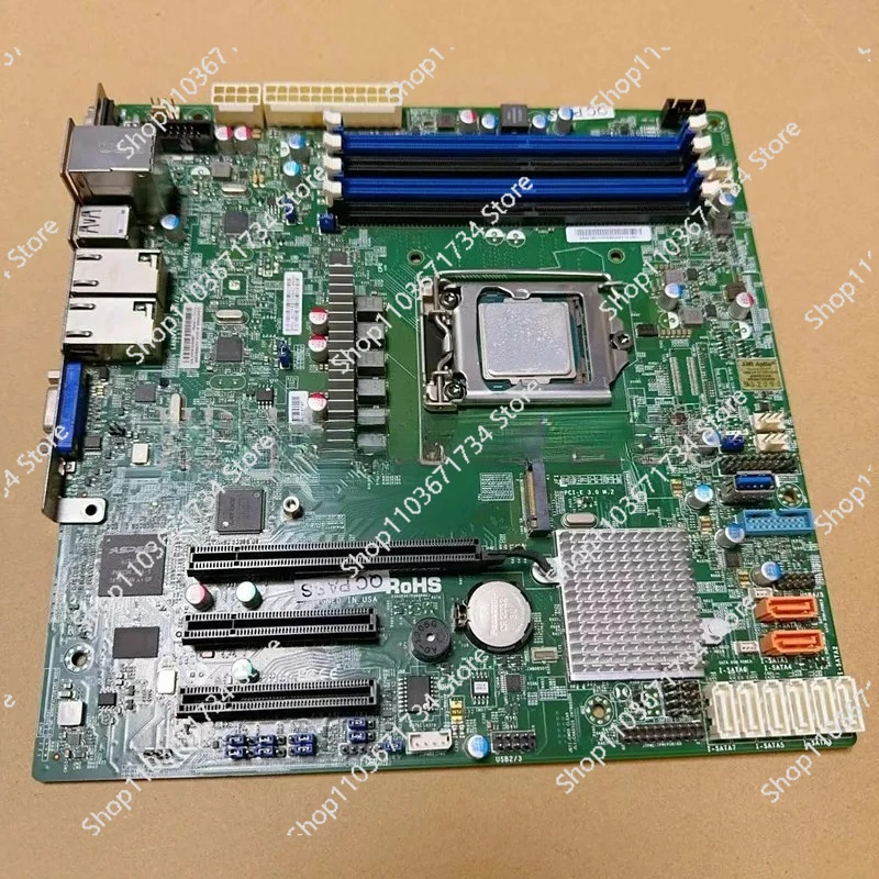 Ultra Micro X11SSH-F Workstation Server Motherboard Core 6th and 7th Generations E3-1200 V5 V6 Remote Management