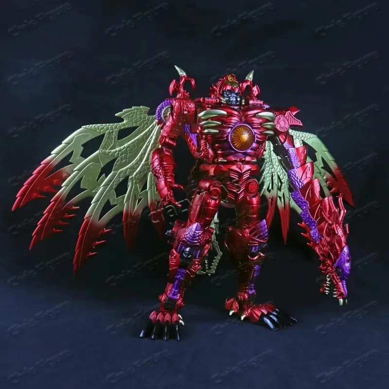 In Stock BMB TAIBA Transformed Beast Wars RD-01 Red Dragon Transmetal MG KO Enlarged Version Legacy Dragone Doll Collection Gift