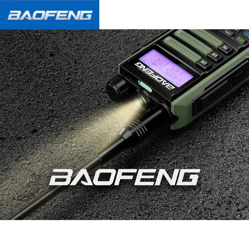 Baofeng UV16 pro Mate V2 Walkie-talkie Outdoor Waterproof 10W High-power Anticollision Multi-function FM Handheld Station Radio