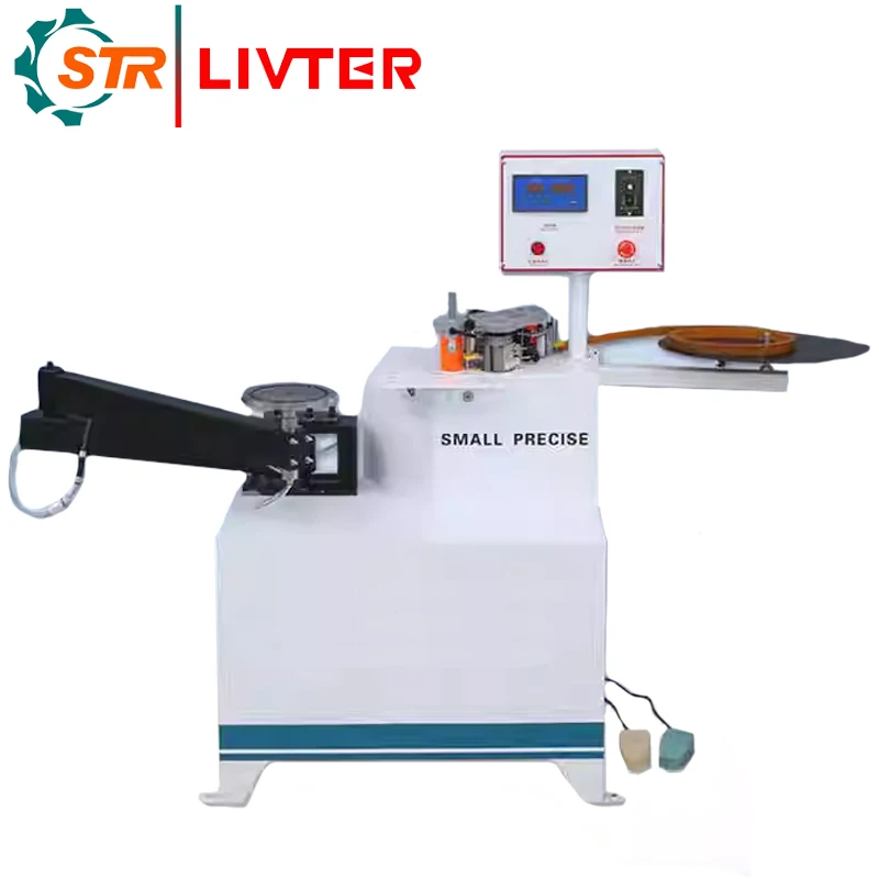 

Rocker arm curved straight edge banding machine, beveled edge 45 degrees, handle-free edge banding, trimming integrated