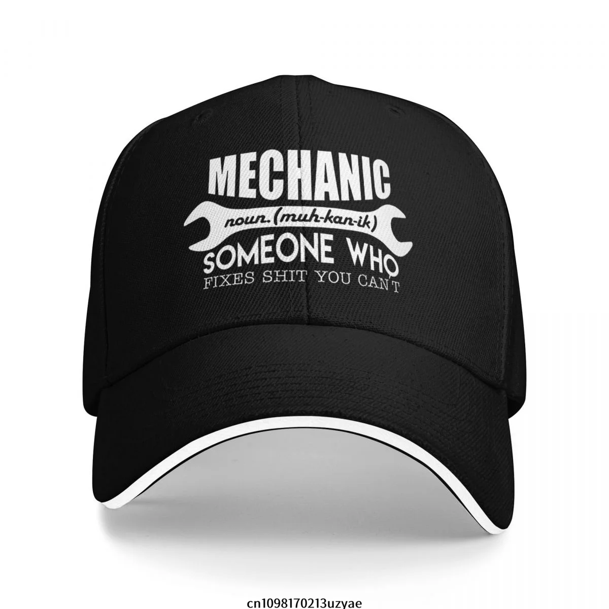 MECHANIC DEFINITION Baseball Caps Hip Hop Sandwich Cap Men Women Adjustable Outdoor Sport Hat