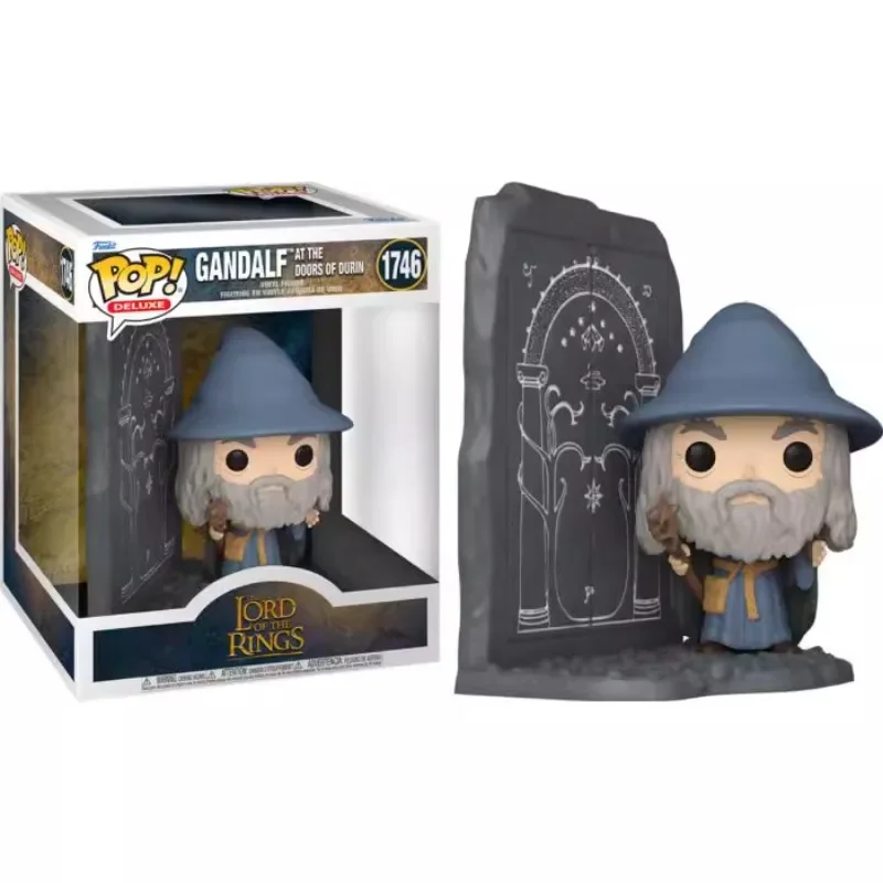 Funko pop original senhor dos anéis anime figura elrond gandalf arwen eowyn nazgul figura de ação brinquedos para meninos meninas presente modelo