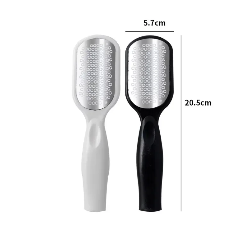 الفولاذ المقاوم للصدأ ملف القدم المهنية عرموش كعب مبشرة الصلب الجلد الميت الكالس مزيل باديكير العناية بالقدم اليد ملف القدم مكشطة