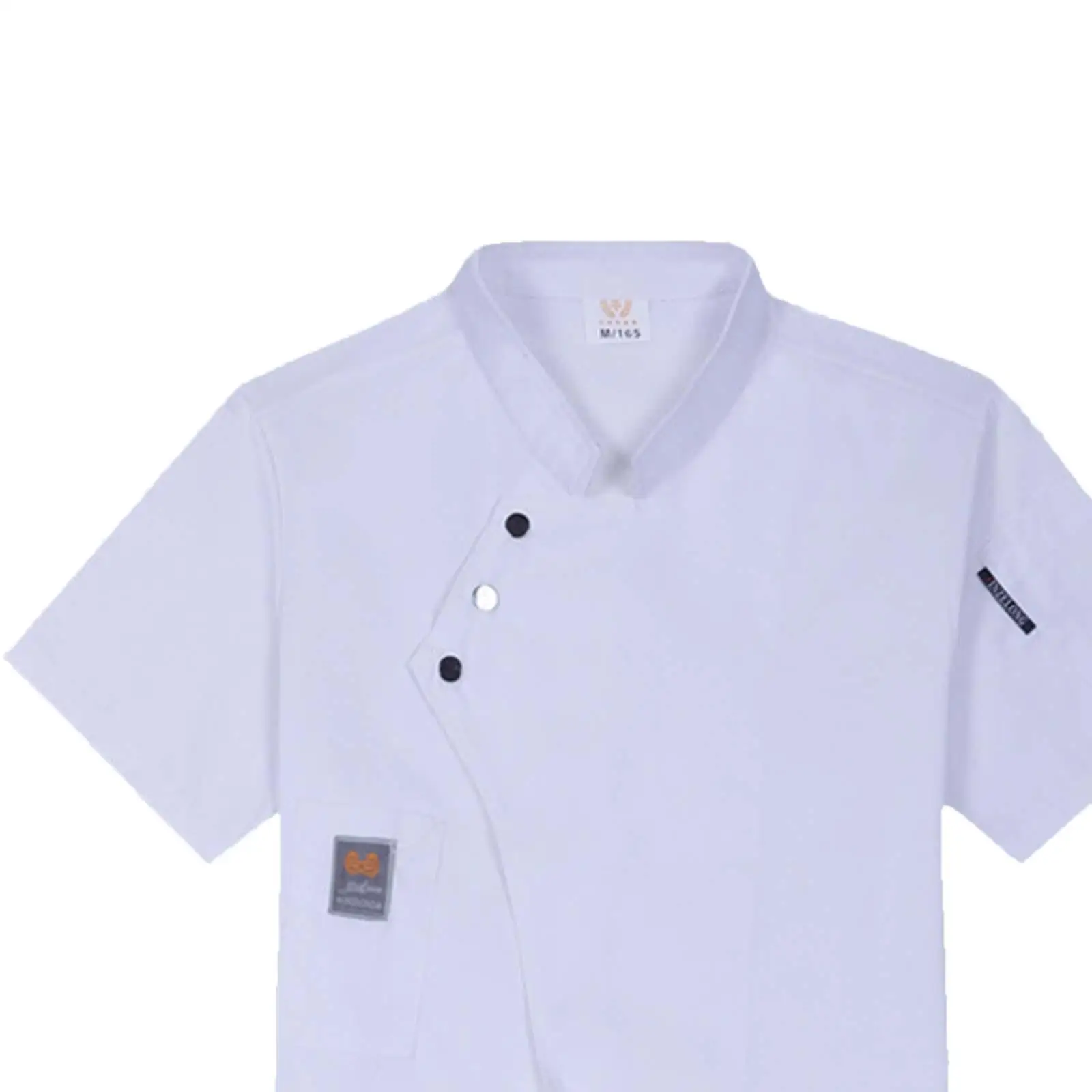 Chaqueta de manga corta para Chef, camisa de Catering para panadería, cocina y restaurante