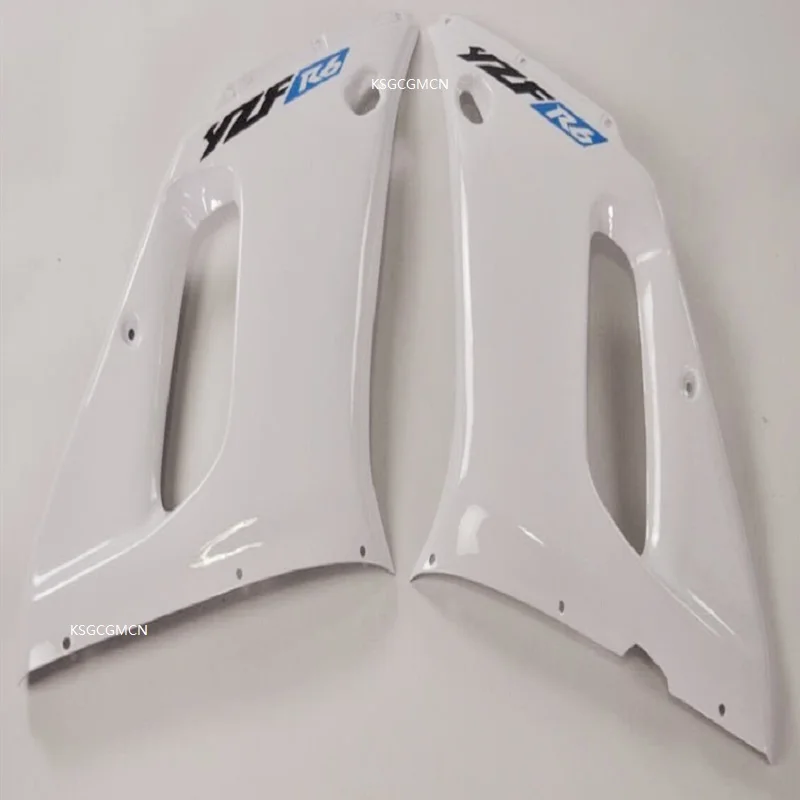 High -Motorcycle white ABS Plastic Injection Bodywork Fairing Full Kit For YAMAHA YZF-R6 1998-2002 YZF-R6 98 99 00 01 02 Parts