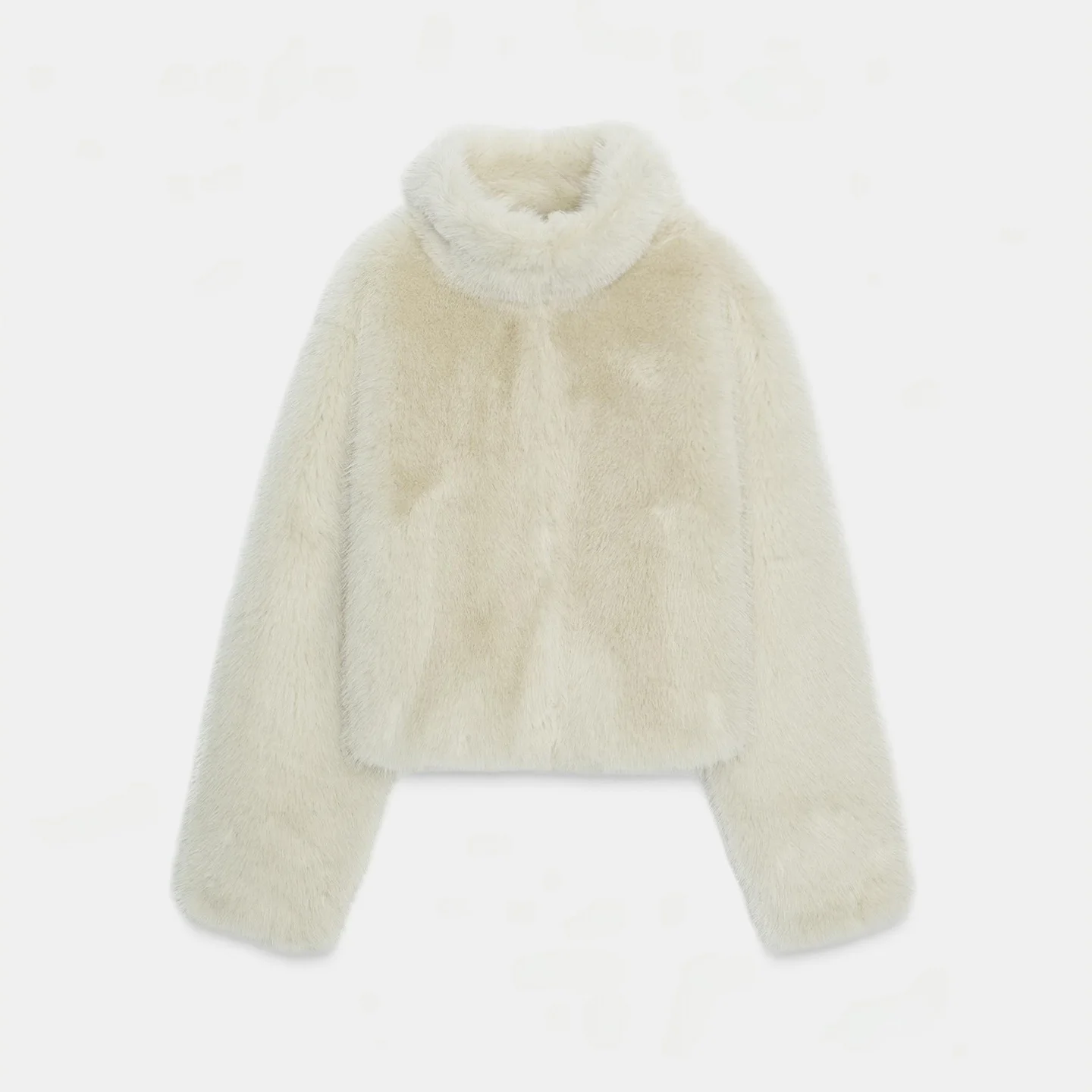 Cappotto ort da donna giovanile Jaet 2025 Autunno Nuovo Sle Effetto pelliccia artificiale Capispalla Lungo Sve Colletto alla coreana Sle europeo