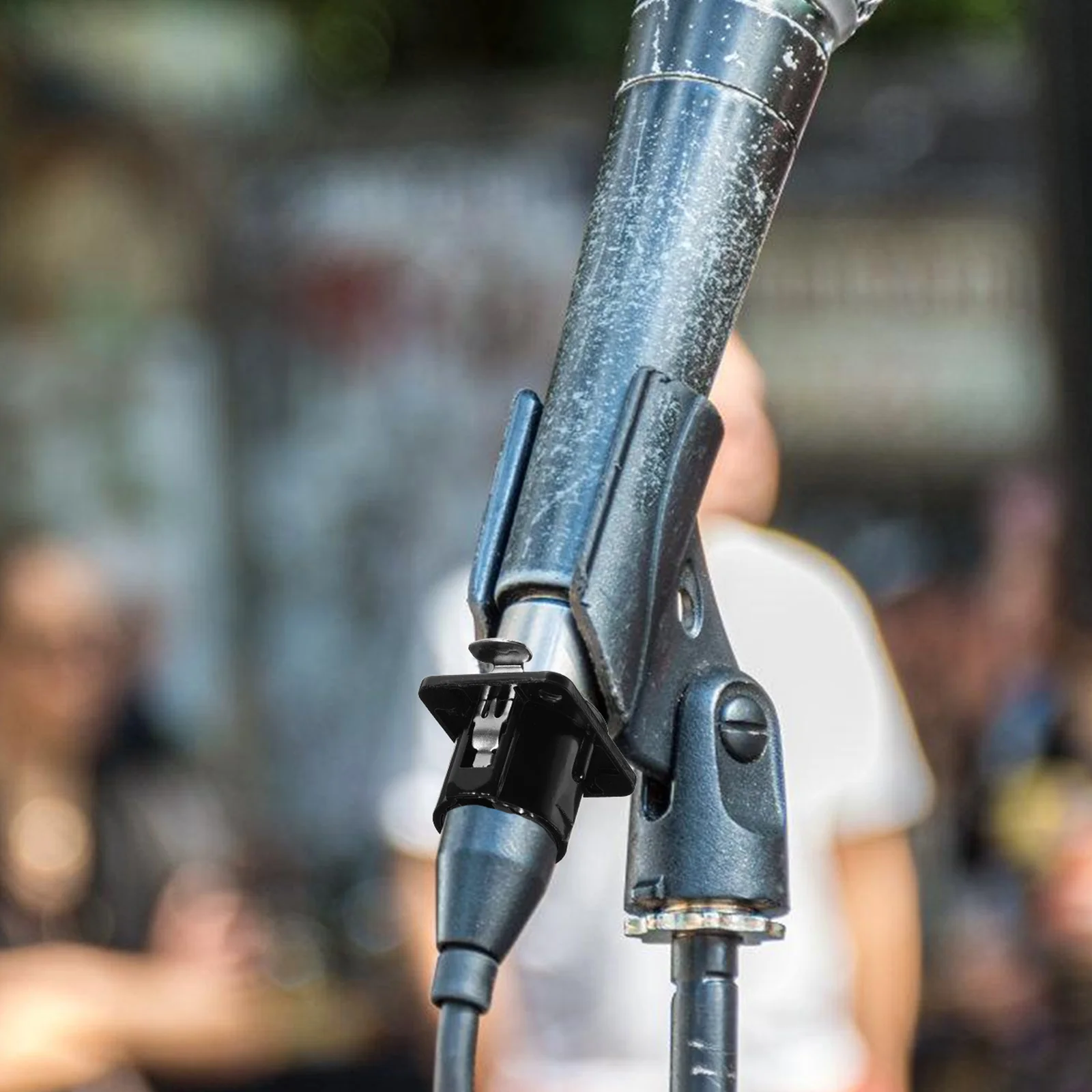 

4Pcs Xlr Panel Mount Metal Connector 4-Pin Female Socket Sturdy Audio Microphone Cable Panel Xlr Connector Microphone Accessory