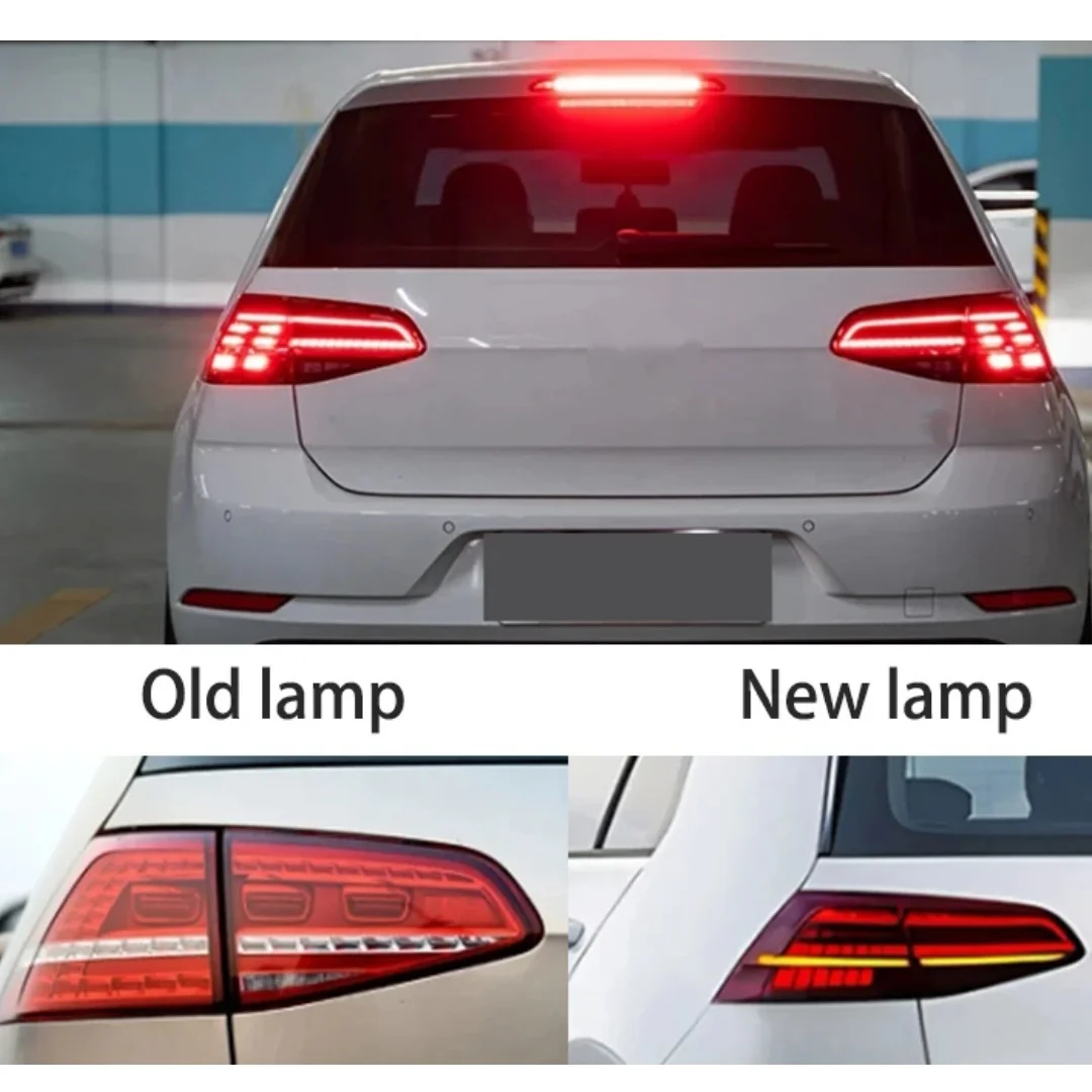

For Volkswagen Golf 7/7.5 taillight assembly 2013-2020 LED streamer steering rear light taillight modification car accessories