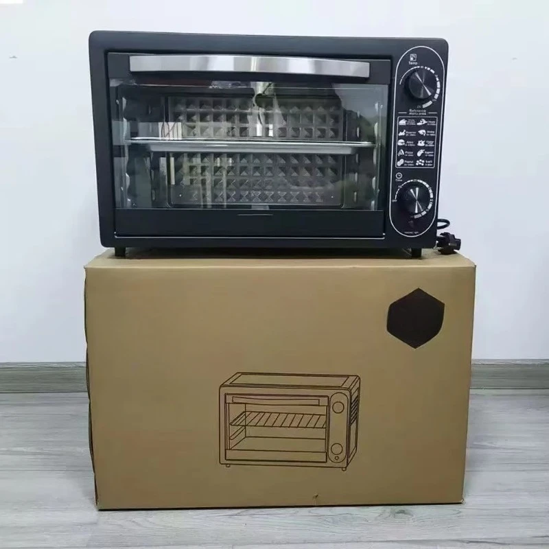 

48L Multifunctional Electric Deck Oven Countertops Electric Toaster Oven with Home Kitchen Appliances Electric Pizza Oven