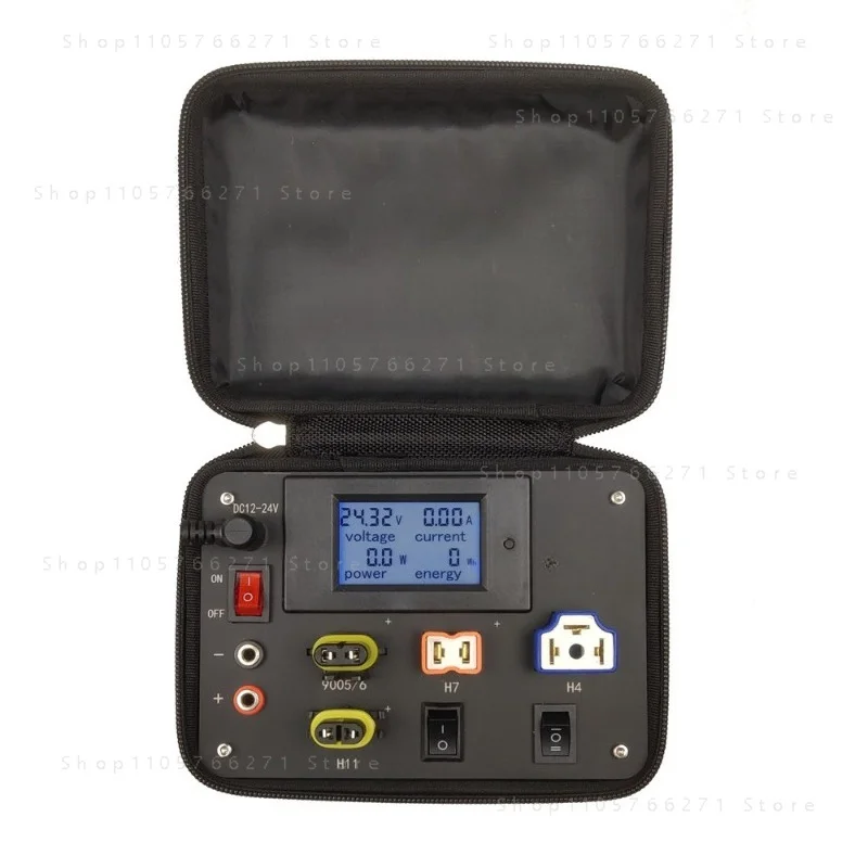 Portable LED Headlight Parameter Test Box Mini Automobile Modification Lamp Testing Instrument For Car Light Detection