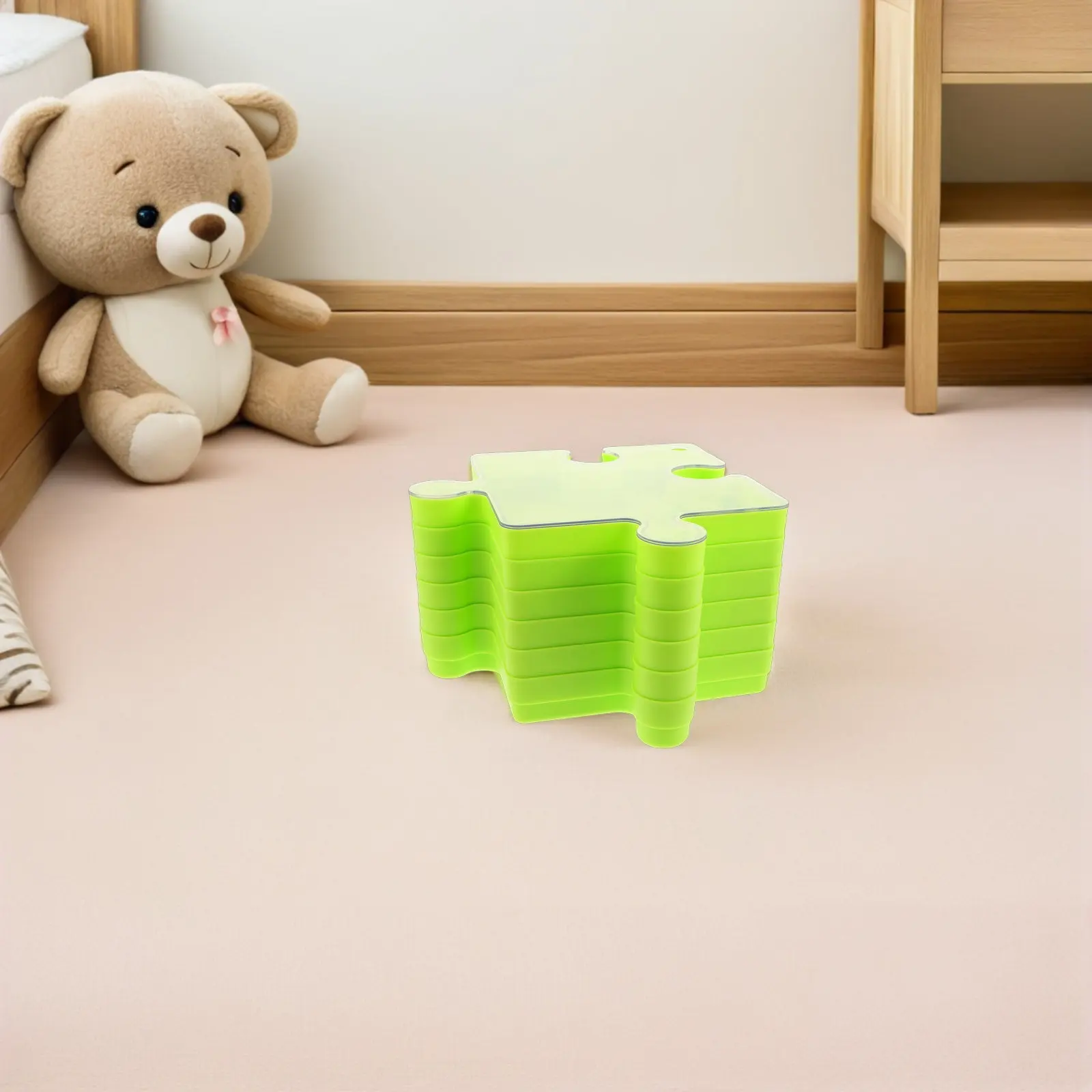 

6Pcs Children Puzzle Storage Organizer Dustproof Large Capacity Sorting Box Home School Sorting Trays Plastic