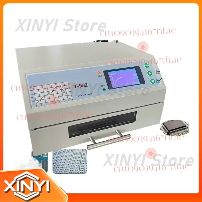 T-962 Series Infrared Reflow Oven (962A+/962C) - For Circuit Board, Multilayer Board & SMT Patching