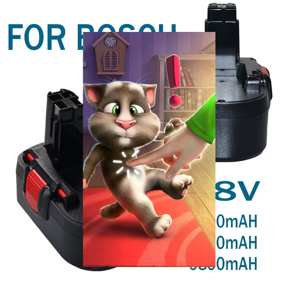 لبوش 18 فولت 4.8/6.8/9.8Ah استبدال البطارية BAT025 BAT026 BAT160 2607335277 2607335535 2607335735 PSR 18 VE-2 GSR #1