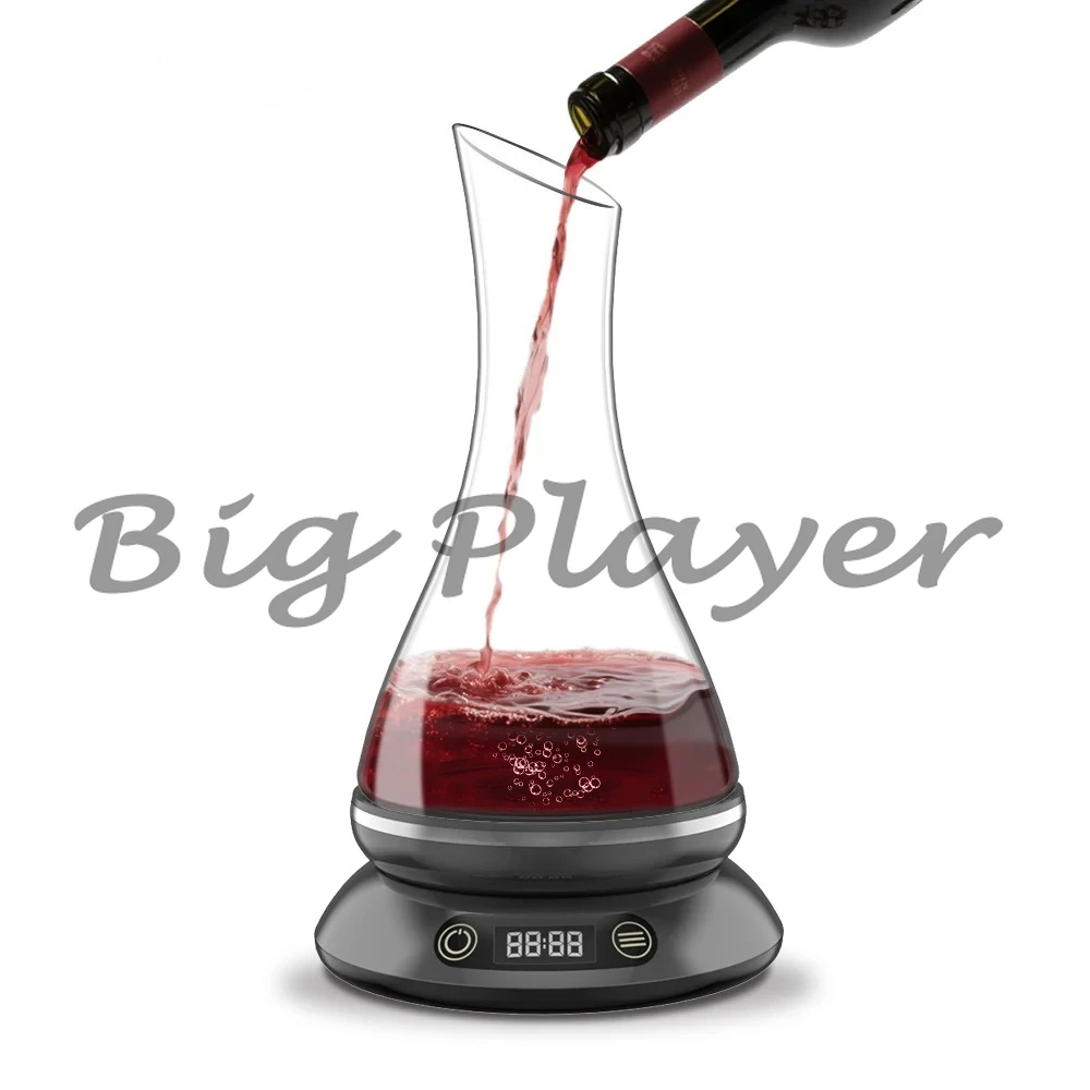 Portable Hydrogen-rich Wine Decanter - Smart Electrolytic Oxygen Bar for Antioxidant and Smoother Taste