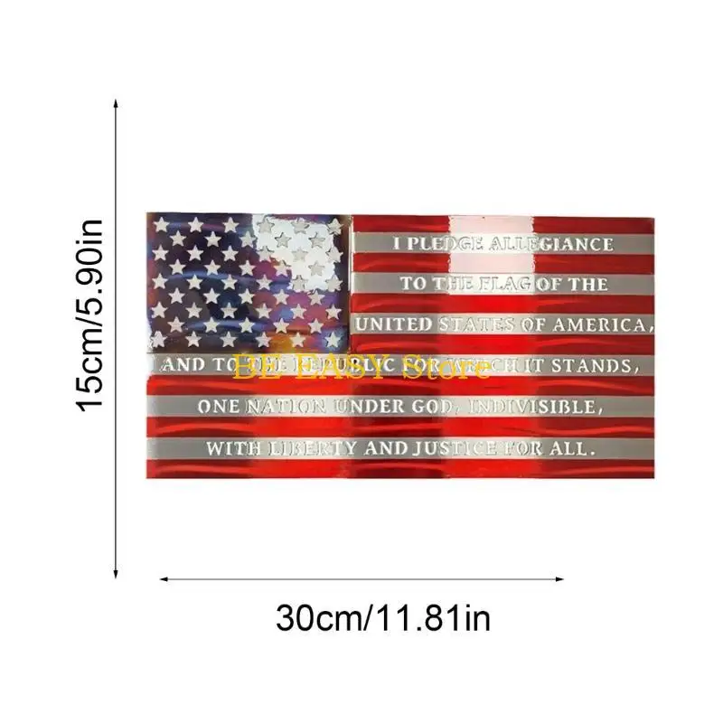 E28F USA Flags American Flags Metal Sign Man Home