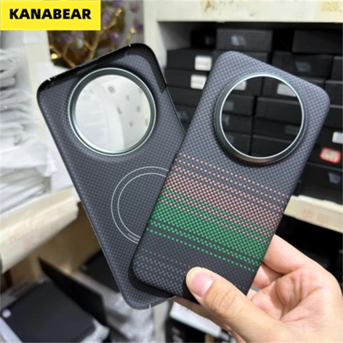 

Premium Kevlar Aramid Case for Huawei Mate 70 Air, Magnetic Ultra-Thin Hard Shell, Carbon Fiber Pattern, Shockproof Anti-Drop