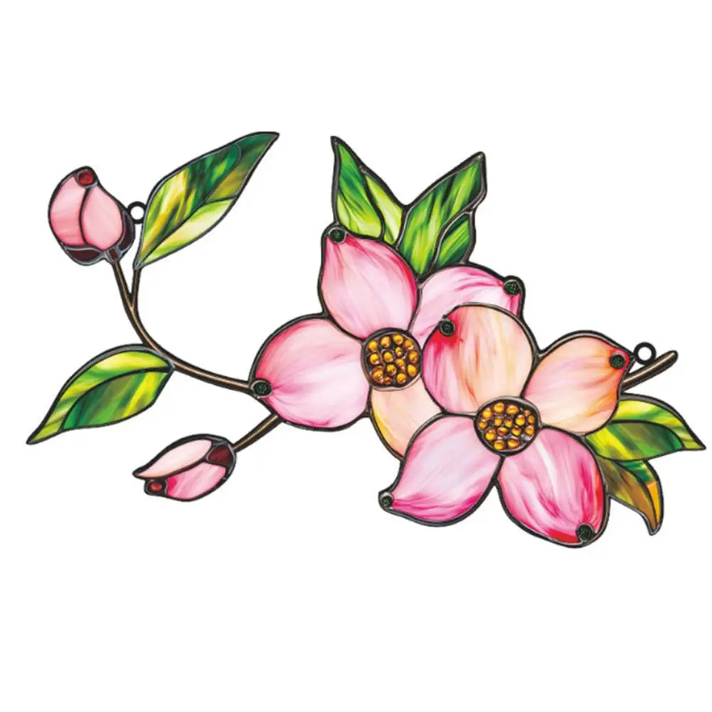

For Home Entrance Suction Cup Hanging Double-Sided Flower Decor Great For Birthdays Charming Welcome Sign For Home Hanging Decor