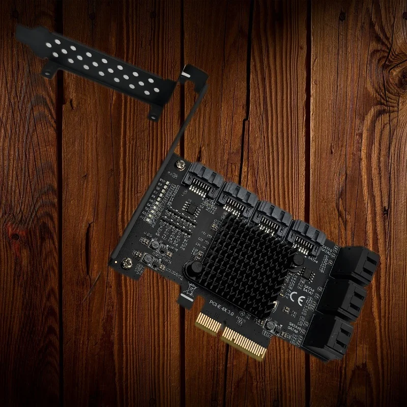 

Контроллер SATA 3.0 на 10 портов, карта расширения PCIe SATA 4X, мультипликатор PCI Express, плата расширения 6 Гбит/с, адаптер-райзер