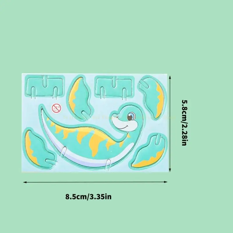 30Pcs Animal Themed Paper Puzzle Set For Preschoolers Children Early Learning