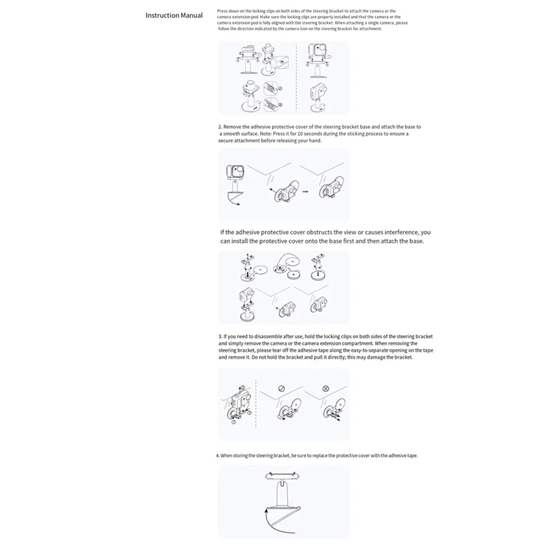 لـ GO Ultra المغناطيسي الدوار قوس محور حامل جبل مع قاعدة شفط لدعم كاميرا نافذة الحائط #2