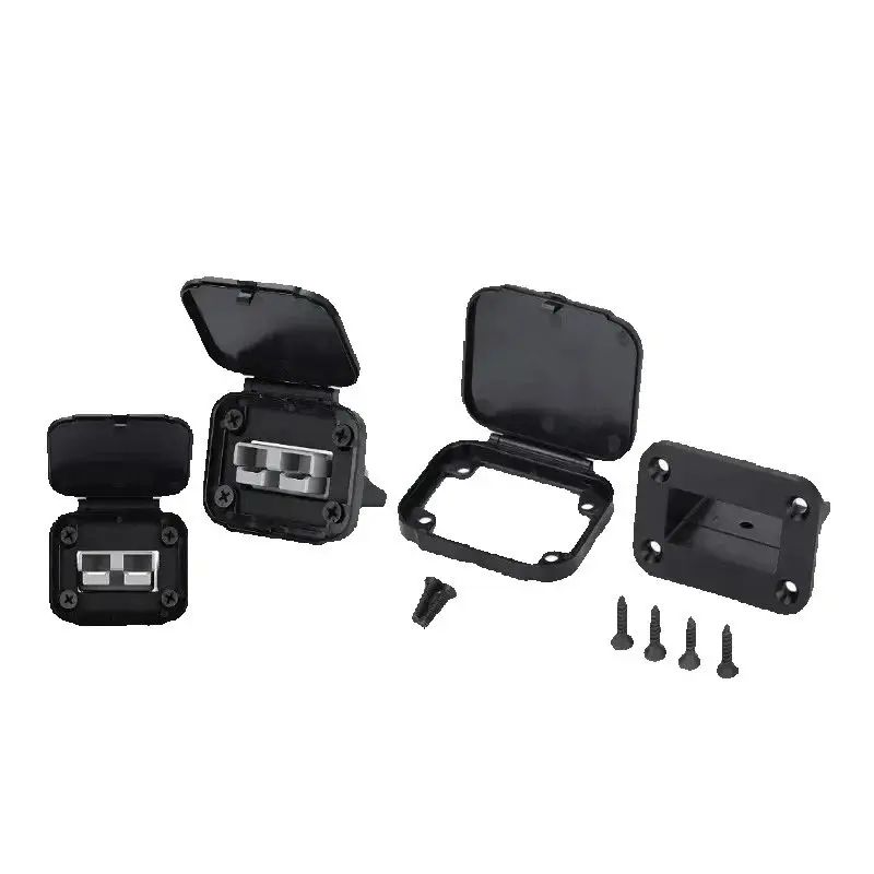 50A Plug Accessories For Mounting Base Panel with Lid Lithium Battery High Current Energy Storage Connector Installing