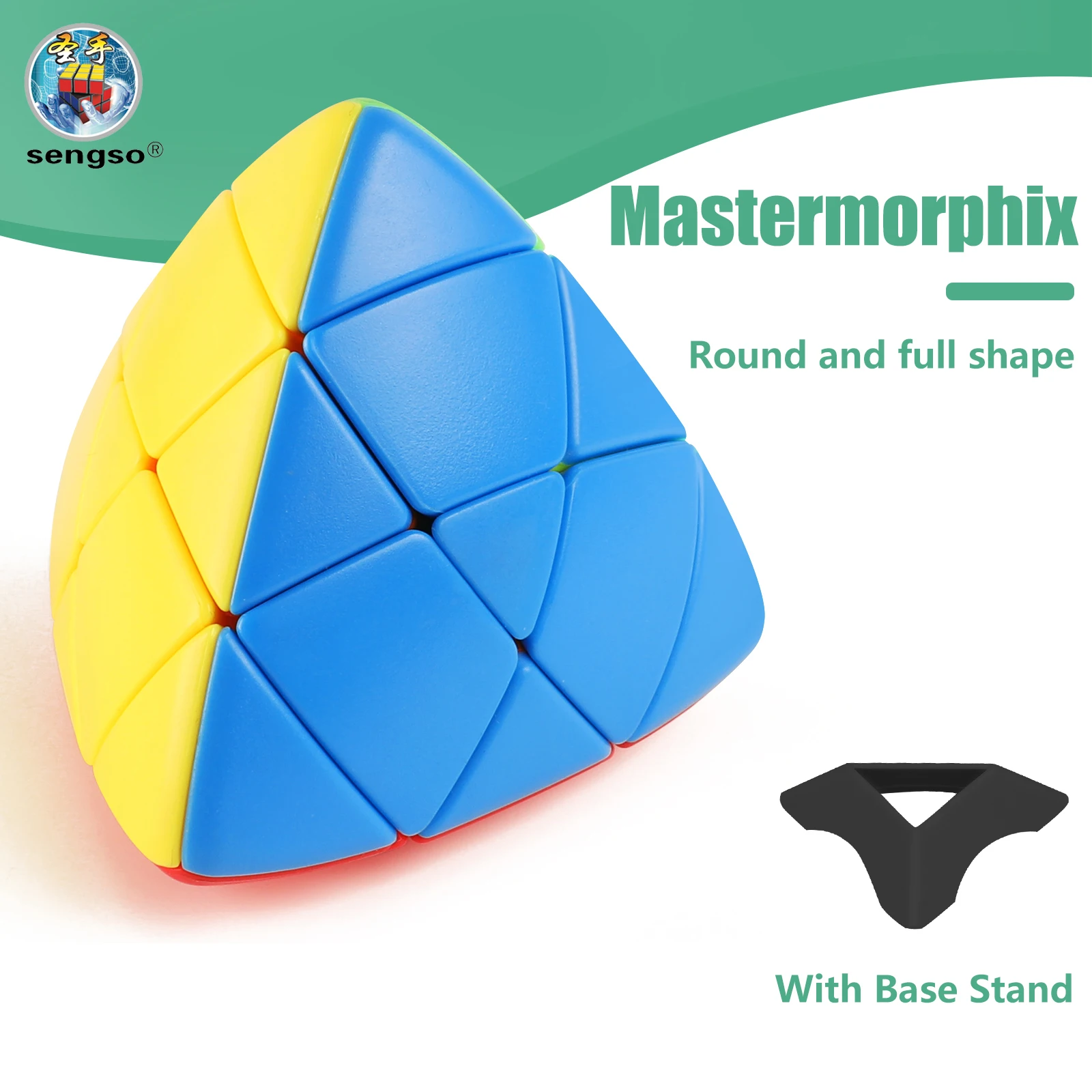 

SENGSO Magic Cube Mastermorphix 3x3 Alien Series Special Shape Magic Cube Профессиональная головоломка Детские развивающие игрушки