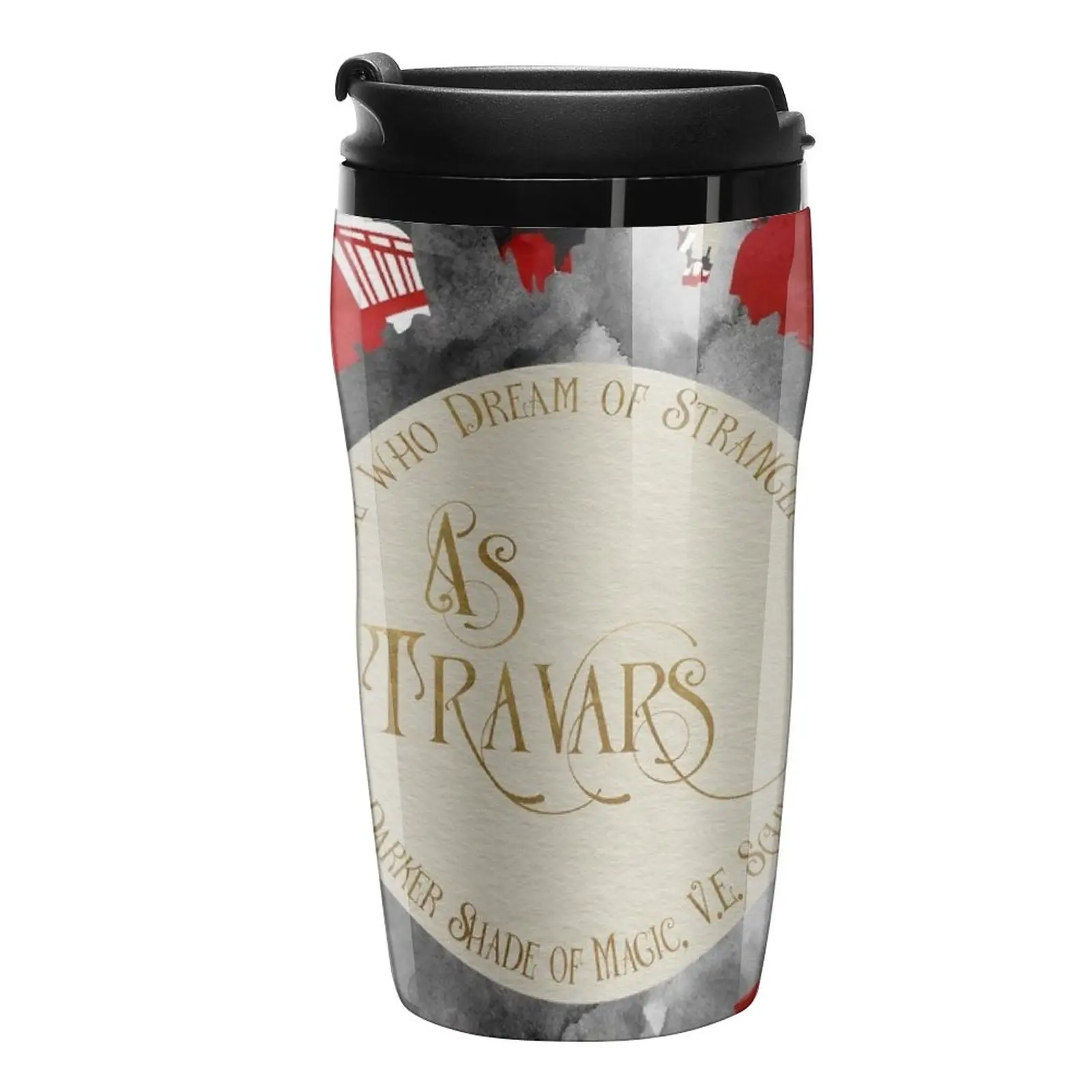 

New As travars. For those who dream of stranger worlds. A Darker Shade of Magic. Travel Coffee Mug Black Coffee Cup Coffe Cup