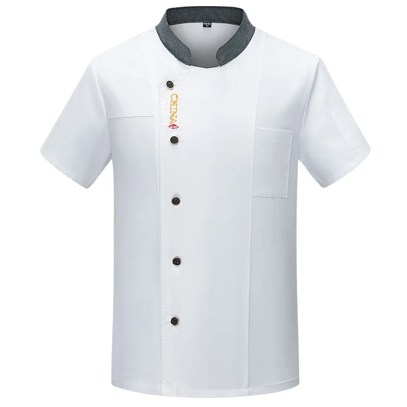 Restauracja Kantine Kawiarnia Kuchnia Strój Roboczy Krótki Rękaw Restauracja Zachodnia Sklep z Stekami Piekarnia Cukiernia Letnia Kuchnia