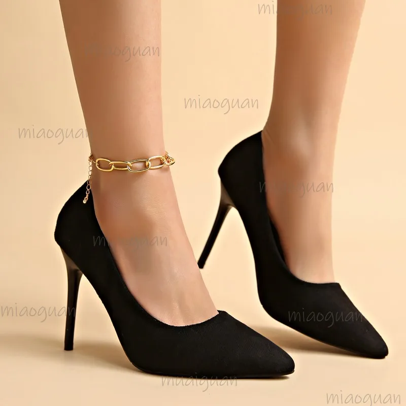 

Women's High Heels Size 34-43 Pointed Toe Sexy Dress Pumps Stiletto Office Party Shoes for Women Elegant Classic Black Fashion