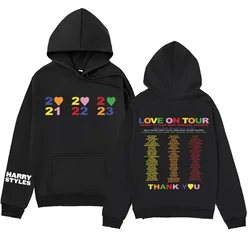 New love on Tour concert 2023 print hoodies men women fashion couples sweatshirt Harajuku Korean style hoodie hip hop streetwear