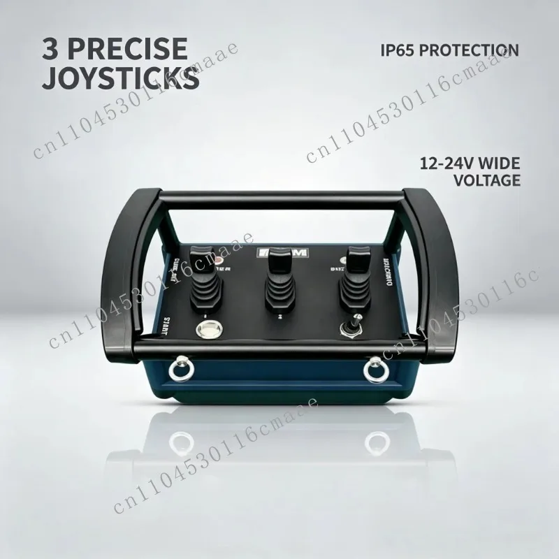Easy-to-operate industrial wireless hydraulic proportional remote control, lightweight remote control kit for small truck cranes
