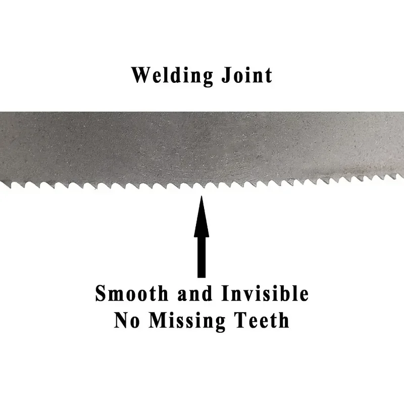 Dekoly Band saw Blade 80 Inch x 1/4 Inch x 6 TPI  for Sears Craftsman 12"  Bandsaw Blades   Cutting Wood Plastic Metal Copper