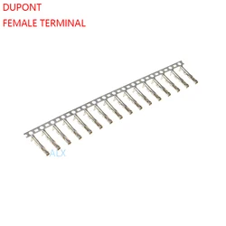 200pcs dupont reed DUPONT housing female terminal FOR 2.54MM PITCH dupont CONNECTOR FOR JUMPER WIRE CABLE Pins Crimp
