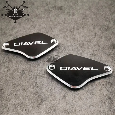 Крышка бачка тормозной жидкости для DUCATI DIAVEL 11-15, XDiavel S, Diavel 1260, CARBON, STRADA, AMG, CNC, крышка маслозаливной горловины для мотоцикла