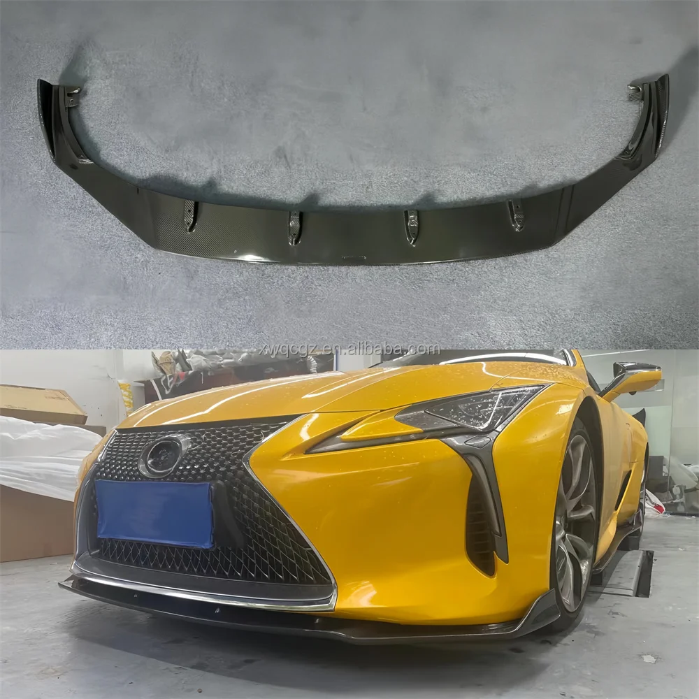 for Lexus LC500h lc500 ART style carbon fiber body kit front diffuser side skirts rear diffuser bumper rear spoiler