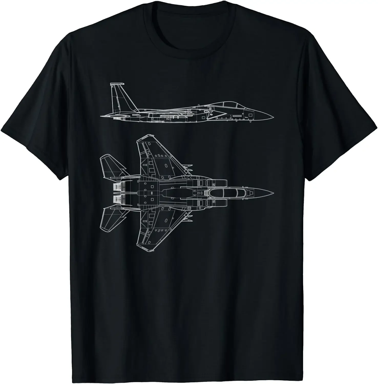 F-15 Eagle Strike Fighter Air Force Men T-Shirt Short Sleeve Casual 100% Cotton O-Neck Summer Shirts