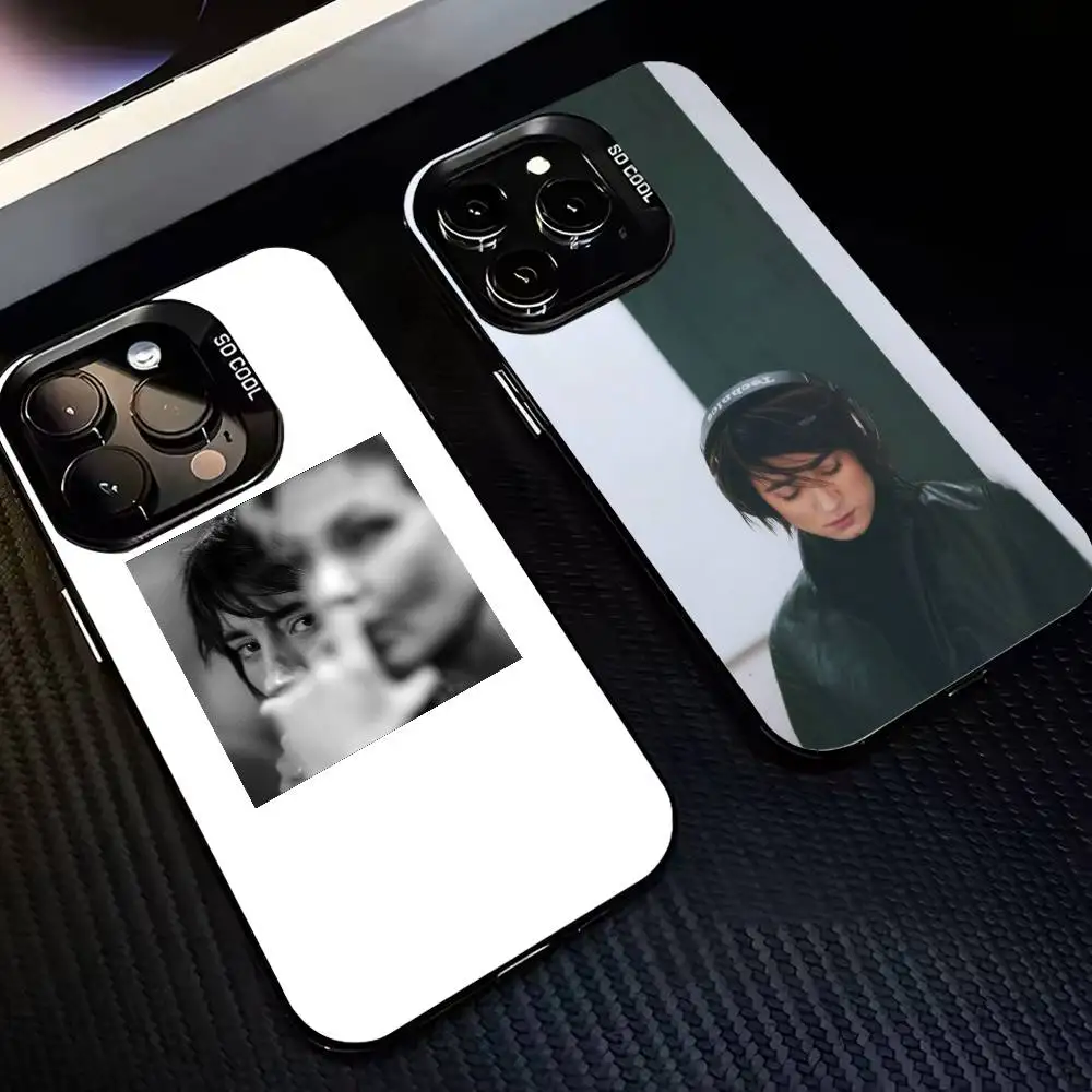 

Z-Zemfira R-Ramazanova Vendetta Phone Case For iPhone17,16,15,14,13,12,11 Plus,Pro Max Black Border Silver Plated Cover