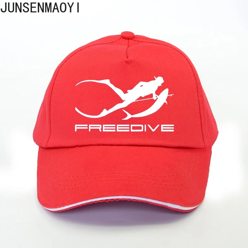 New Summer Freedive player Baseball Cap Diving fishing Beach sun hat men women Adjustable Hip Hop snapback hat Trucker Caps